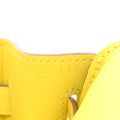 Hermes Swift Birkin 25 Lime 7 of 11