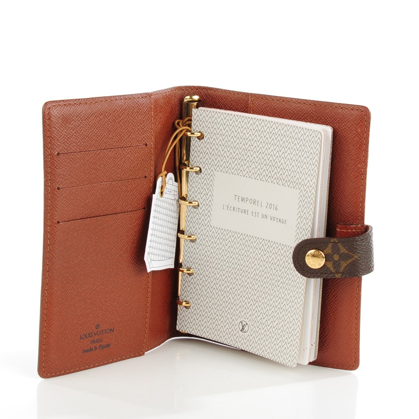 Monogram Small Ring Agenda Cover