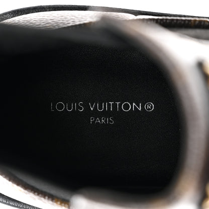 Louis Vuitton Patent Monogram LV Beaubourg Ankle Boots 38 Black 6 of 8