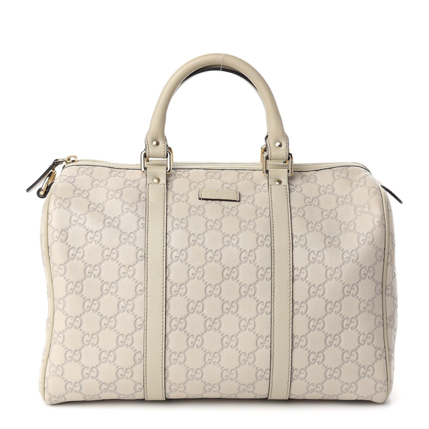 Gucci Guccissima Medium Joy Boston Off White 1 of 11