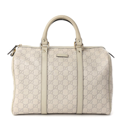Gucci Guccissima Medium Joy Boston Off White 1 of 11