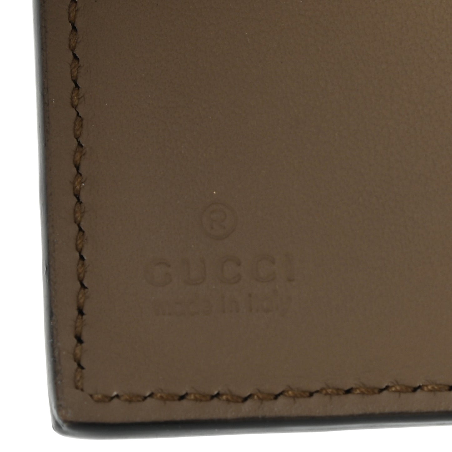 GG Supreme Monogram Dionysus Card Case Wallet Beige Taupe