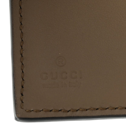 Gucci GG Supreme Monogram Dionysus Card Case Wallet Beige Taupe 6 of 10