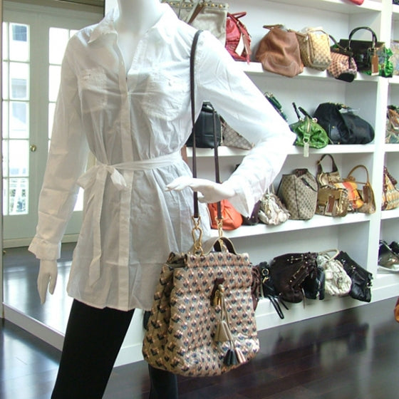 Leather Quilted Robert Leslie