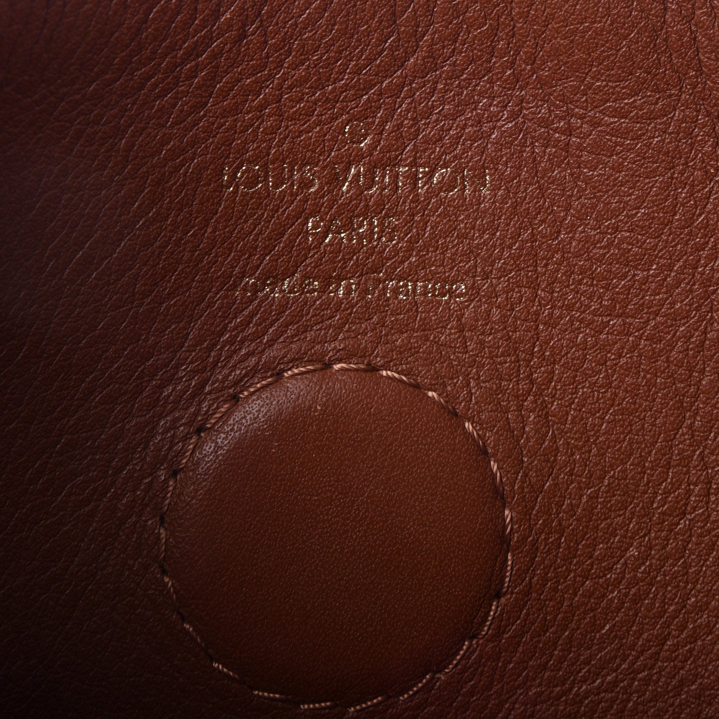 Monogram Tuileries Besace Caramel Rouge