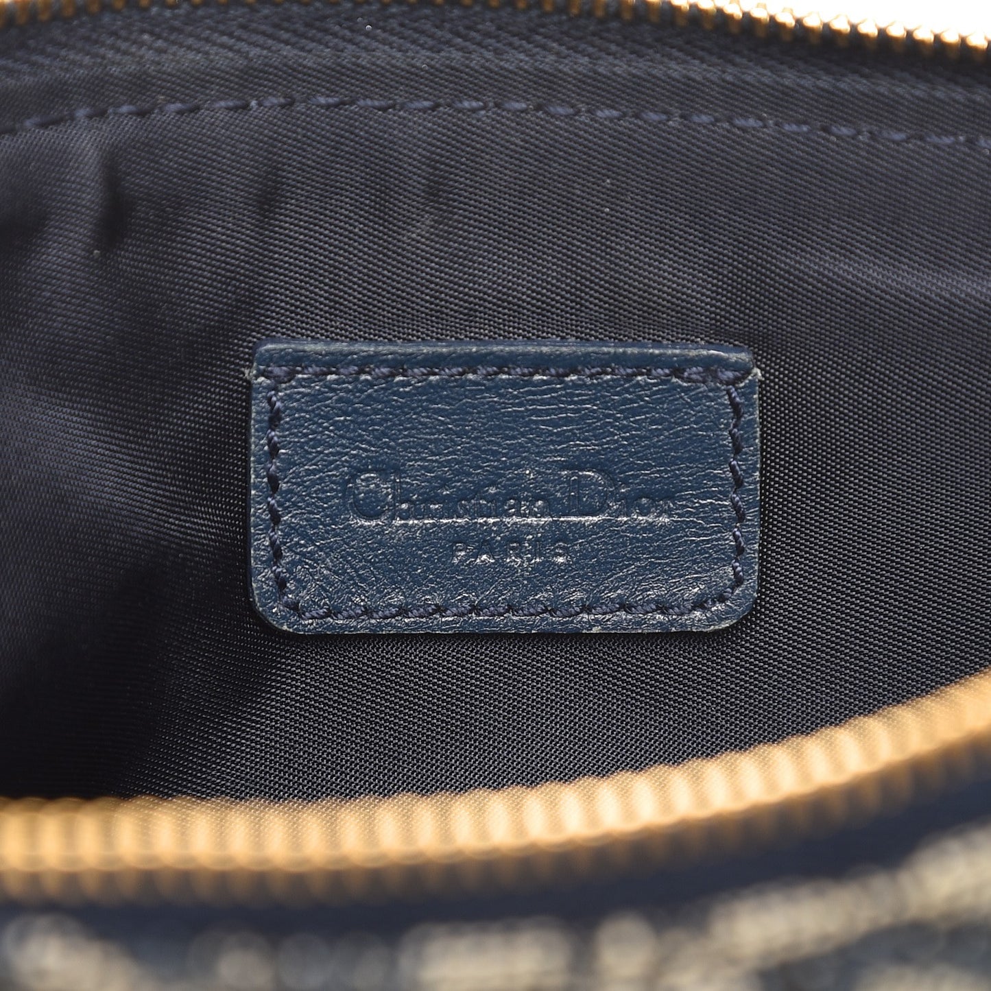 Monogram Mini Saddle Pochette Navy