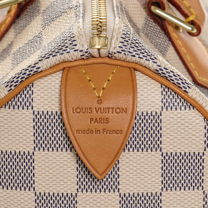 Louis Vuitton Damier Azur Speedy 25 6 of 6
