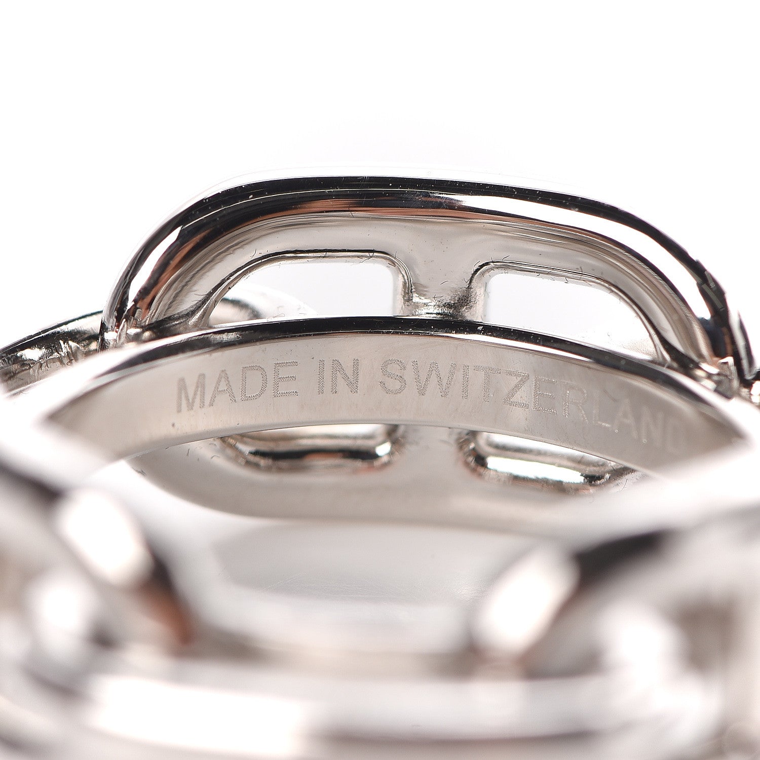 Hermes Palladium Regate Scarf Ring 4 of 5