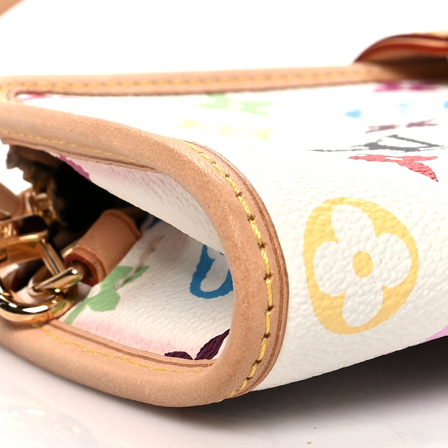 Monogram Multicolor Shirley White