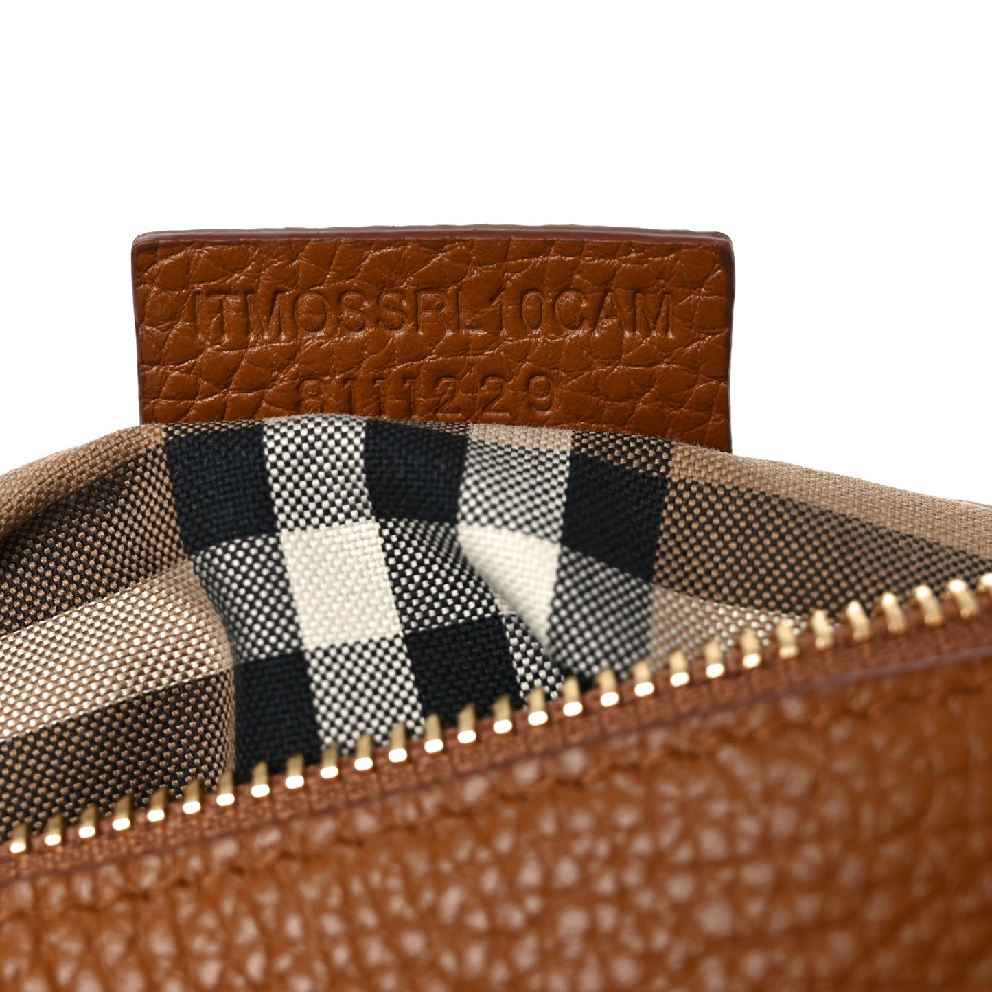 Grained Calfskin All Soft Sling Shoulder Bag Brown