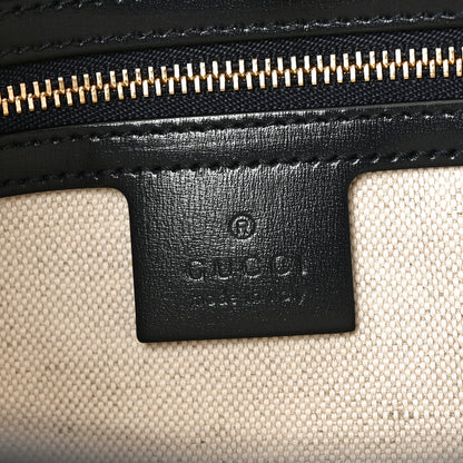 Gucci Straw Lux Boarded Dyana Lux Calfskin Small Jackie 1961 Hobo Natural Blue 6 of 11