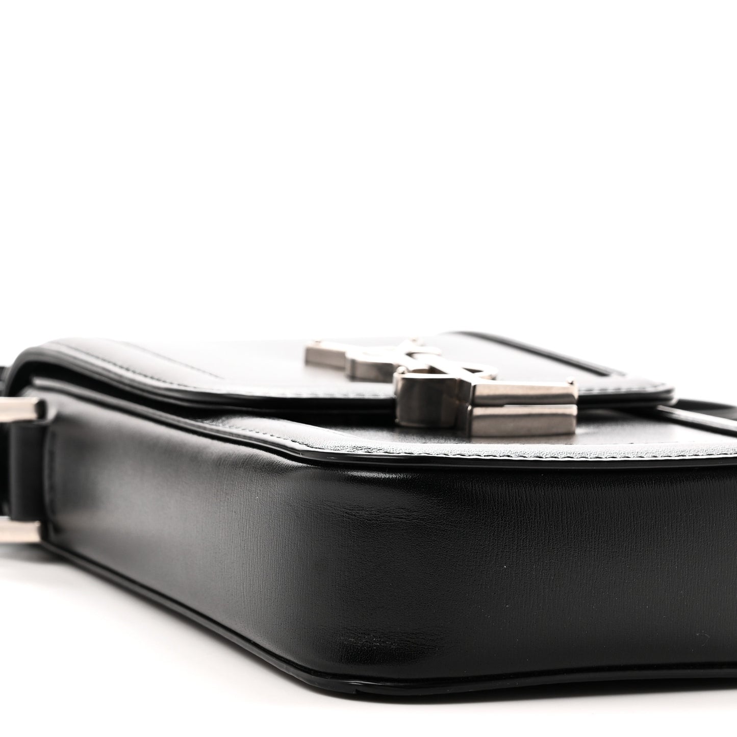 Smooth Calfskin Mini Solferino Satchel Black