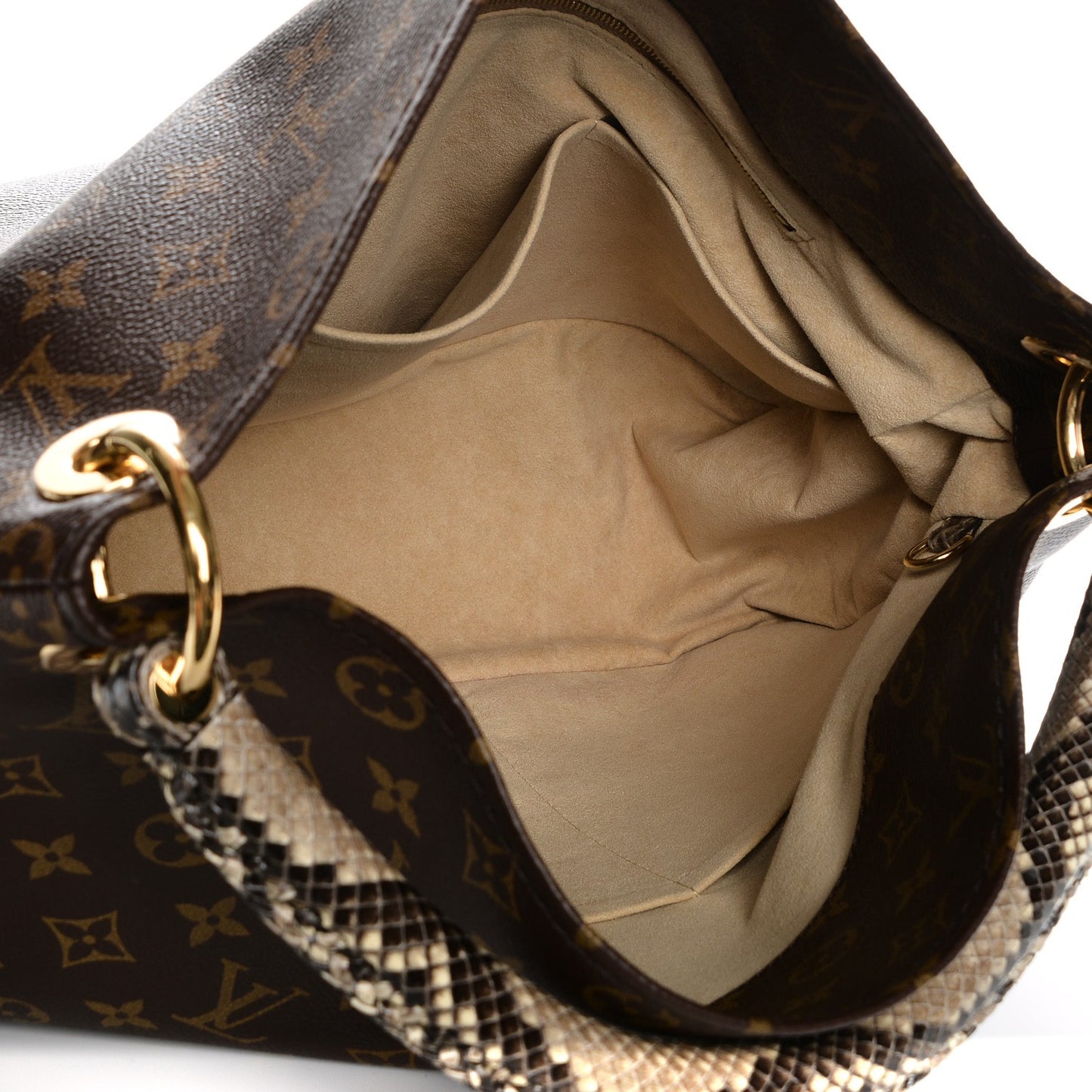 Snakeskin Monogram Artsy MM