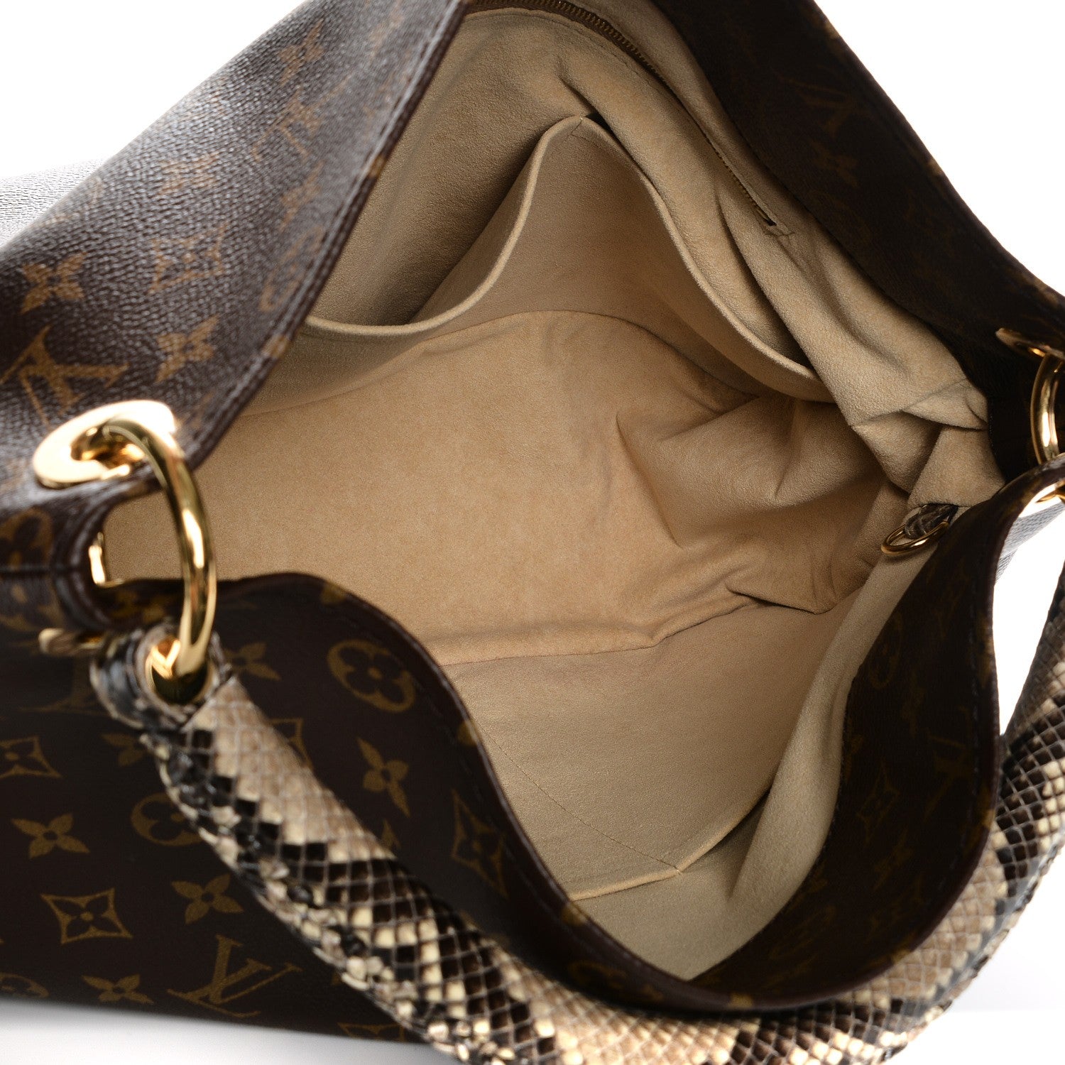 Louis Vuitton Snakeskin Monogram Artsy MM 5 of 12