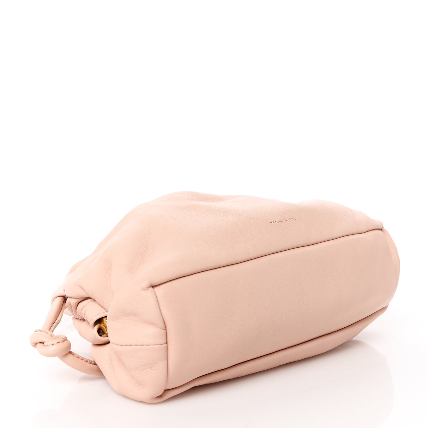 Lambskin Mini Cloud Clutch Dahlia