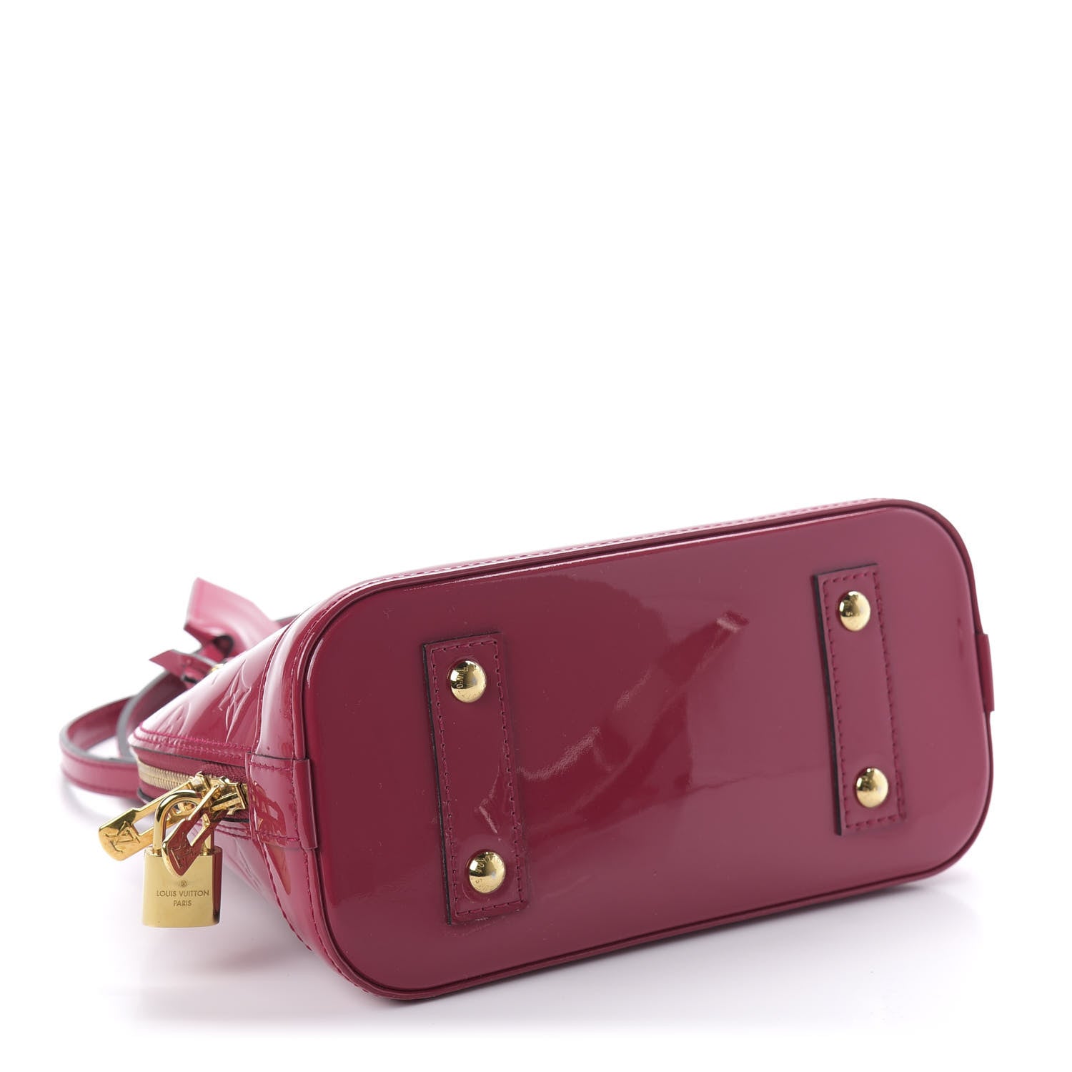 Louis Vuitton Vernis Alma BB Rose Indien 4 of 9