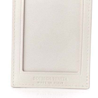 Bottega Veneta Nappa Intrecciato Tag Holder White 3 of 5