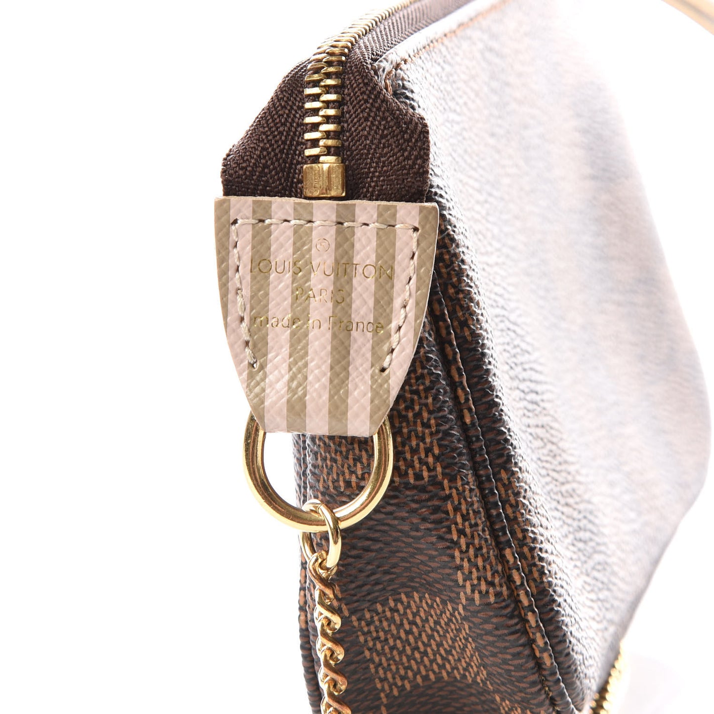 Damier Ebene Trunks and Locks Mini Pochette Accessories