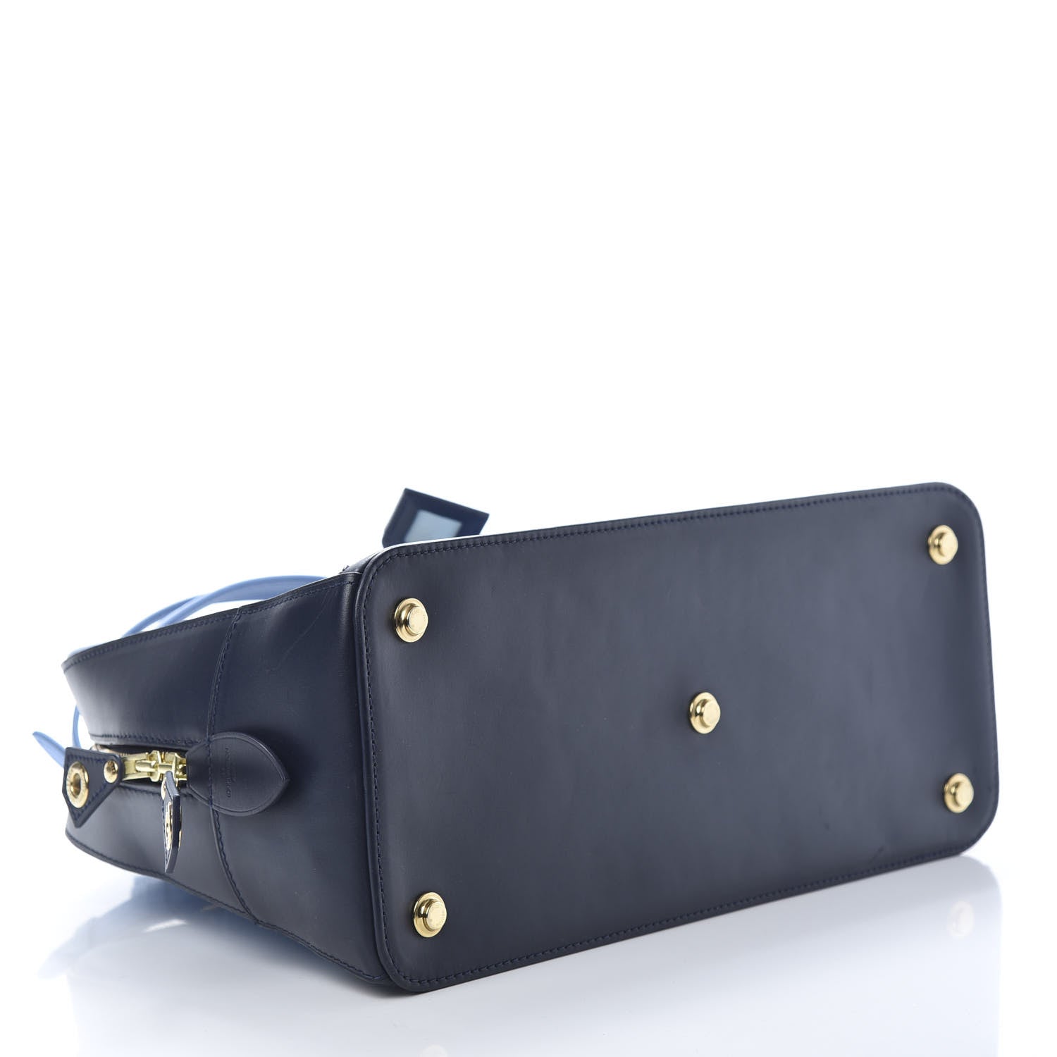 Louis Vuitton Box Calfskin Dora MM Tote Bleuet 3 of 14