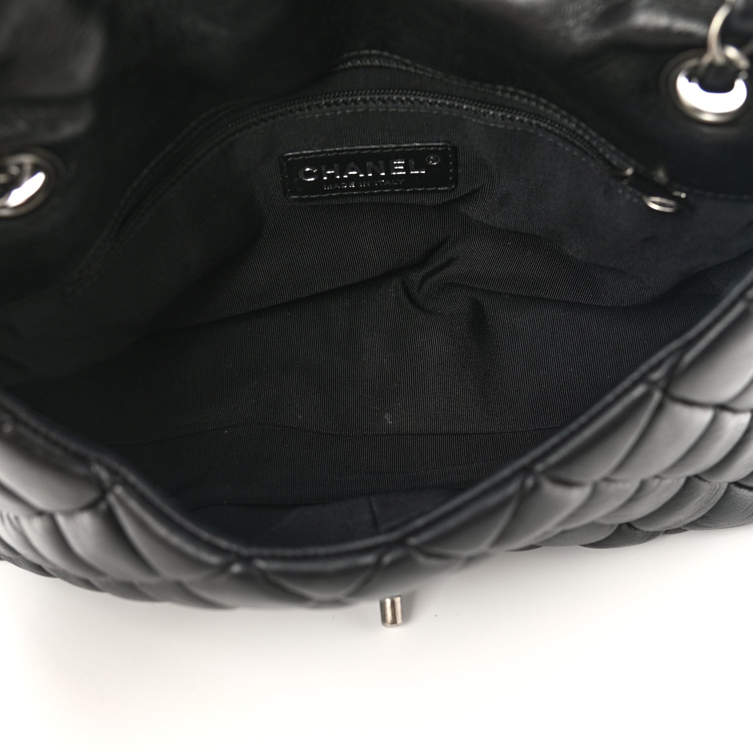 Chanel Lambskin Large New Bubble Flap Black 5 of 12