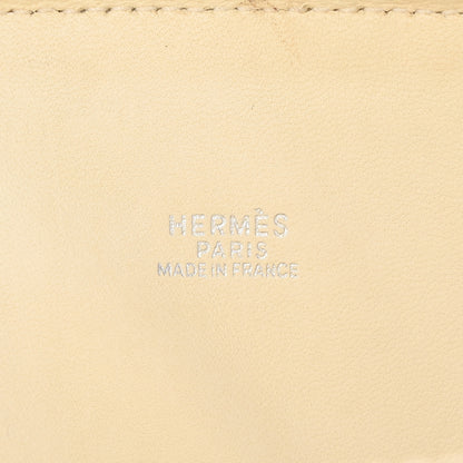 Hermes Taurillon Clemence Bolide 35 White 6 of 16