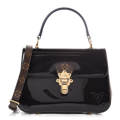 Louis Vuitton Patent Calfskin Monogram Cherrywood PM Black 1 of 9