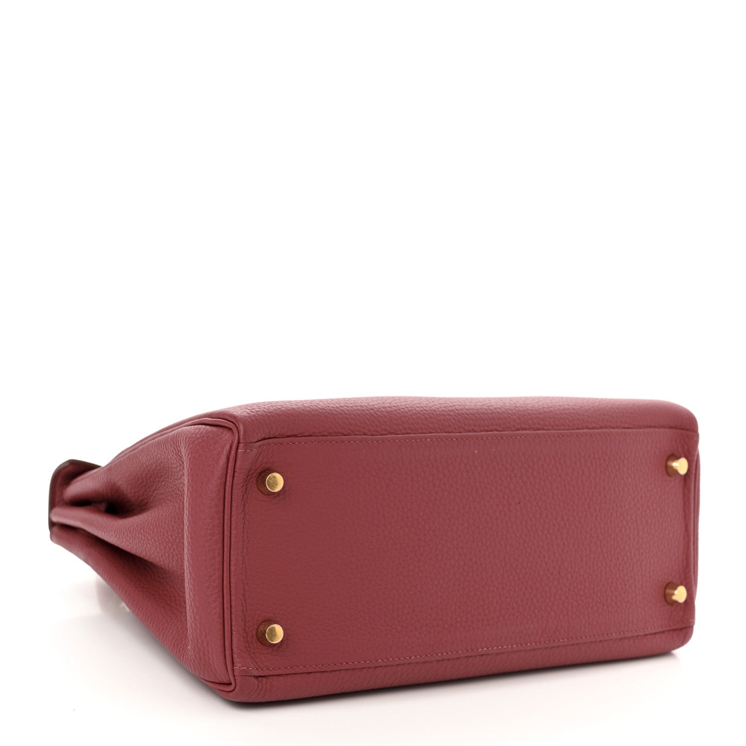 Hermes Togo Kelly Retourne 28 Rouge Grenat 4 of 11