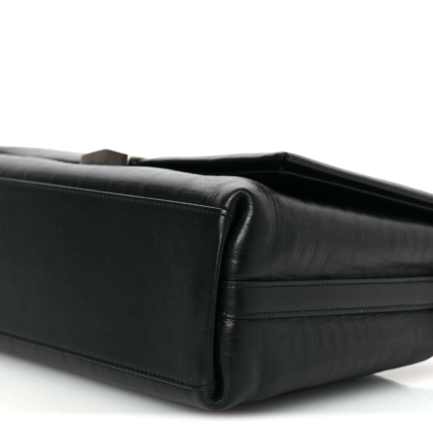 Givenchy Soft Calfskin 4G Embossed Medium Shoulder Bag Black 10 of 13