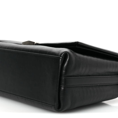 Givenchy Soft Calfskin 4G Embossed Medium Shoulder Bag Black 10 of 13