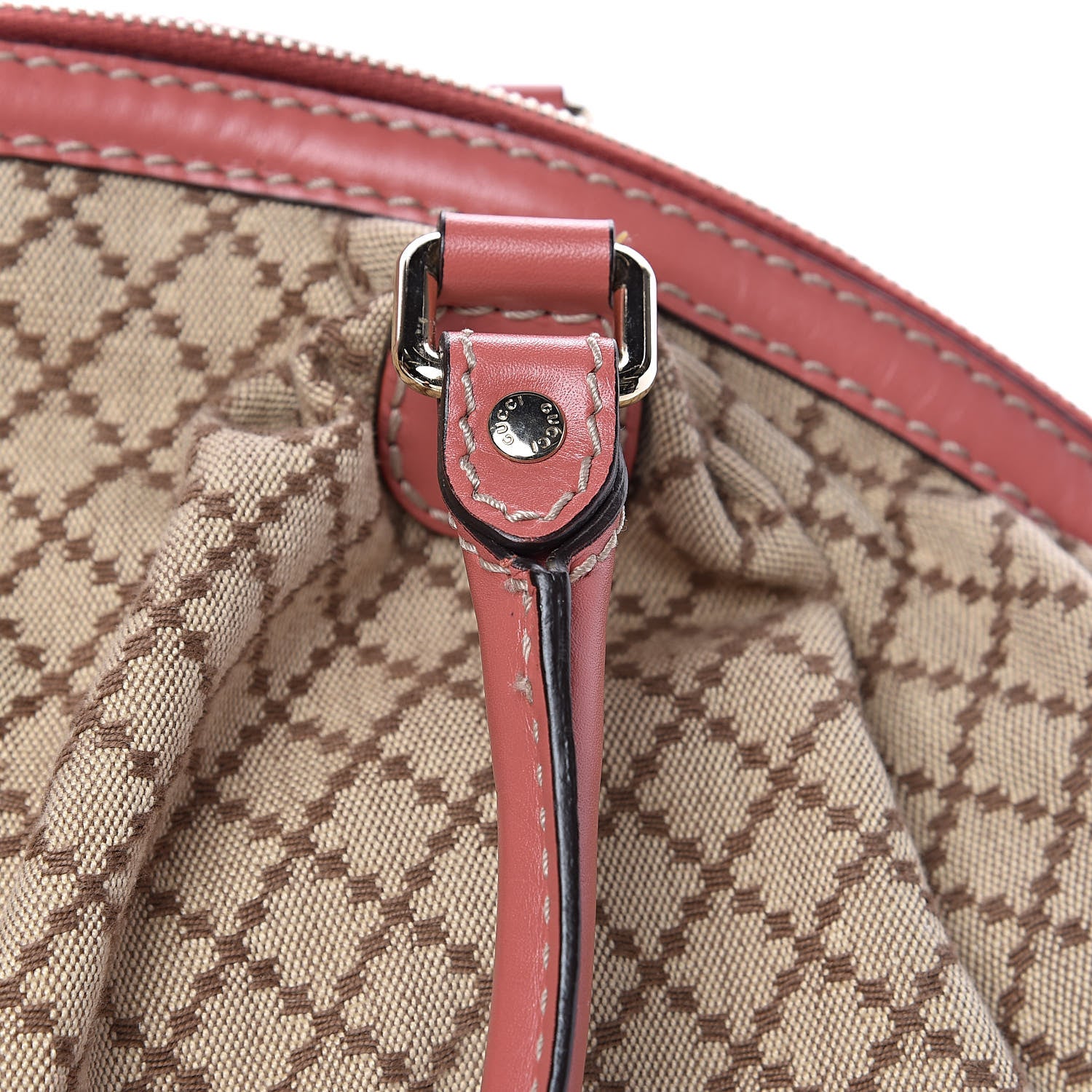 Gucci Diamante Medium Sukey Boston Interlocking G Charm Bag Pink 13 of 18