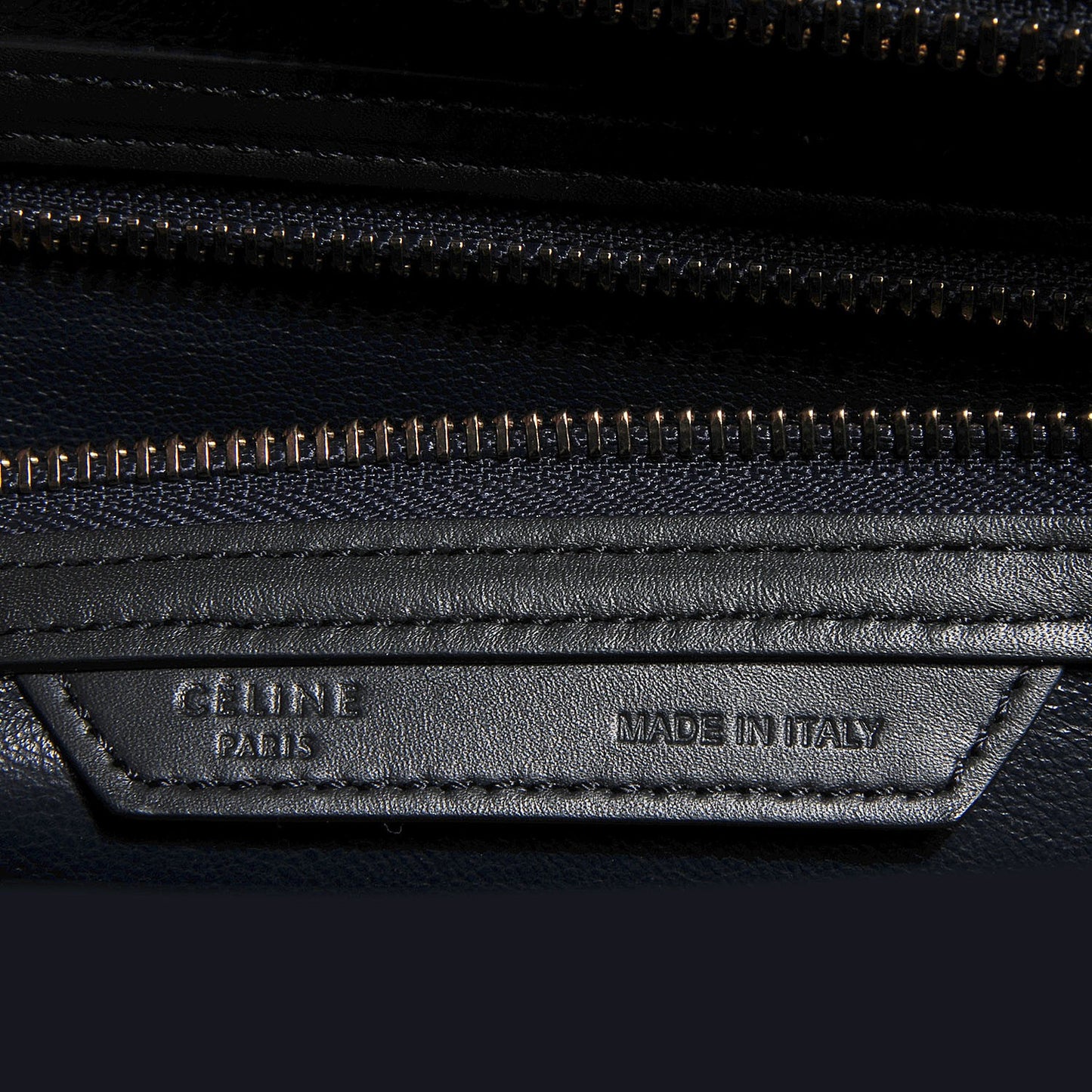 Nubuck Smooth Calfskin Mini Tri-Color Luggage Bright Blue