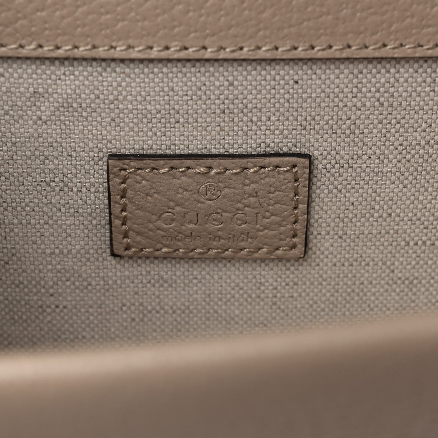 Gucci GG Supreme Monogram Textured Dollar Calfskin Small Rectangular Dionysus Shoulder Bag Beige Mystic White Oatmeal 6 of 11