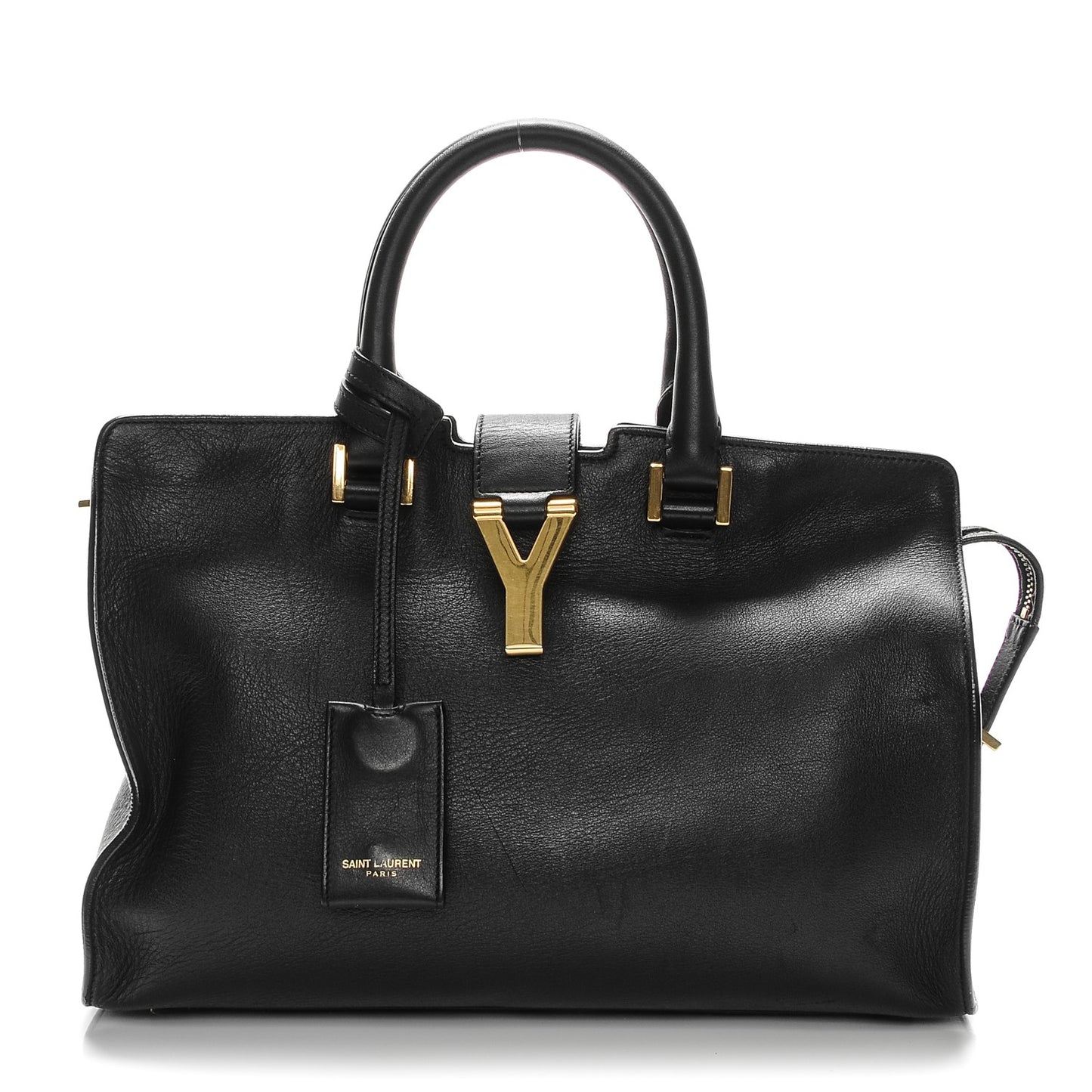 Calfskin Small Classic Y Cabas Black