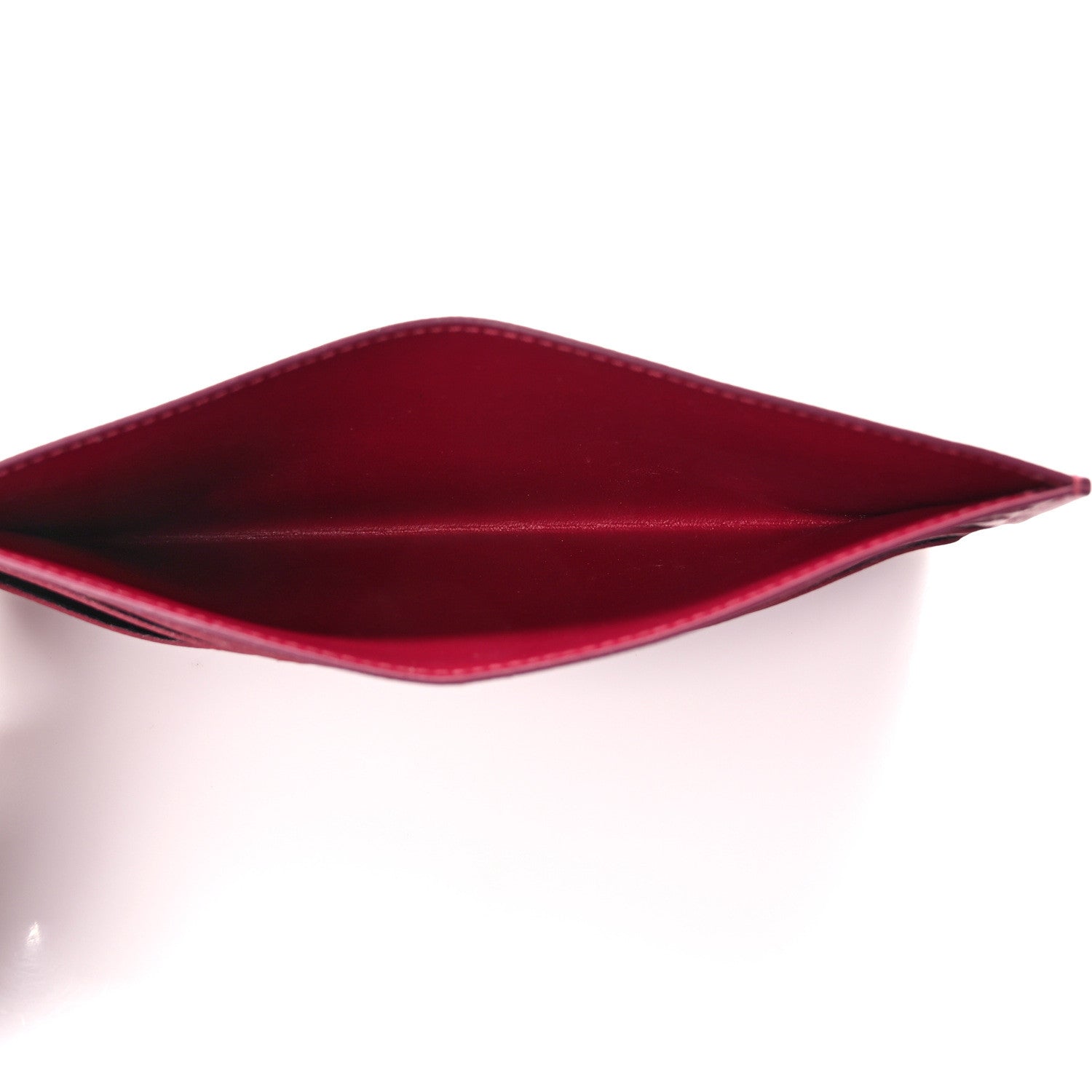 Louis Vuitton Calfskin Felicie Card Holder Insert Fuchsia 5 of 6