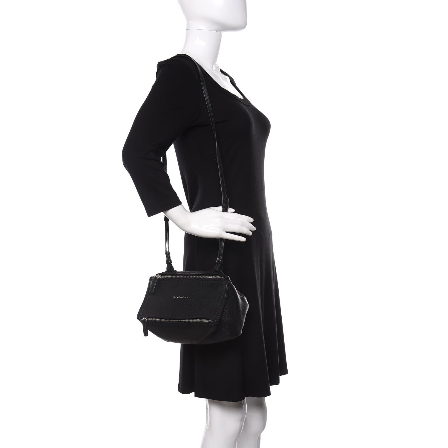 Givenchy Sugar Goatskin Mini Pandora Black 2 of 12