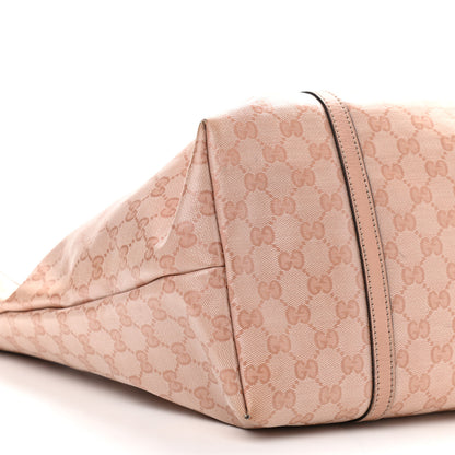 Gucci Crystal Monogram Joy Tote Blush Pink 5 of 15