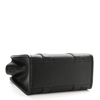 Marc Jacobs Grained Calfskin Small The Tote Bag Black 4 of 10
