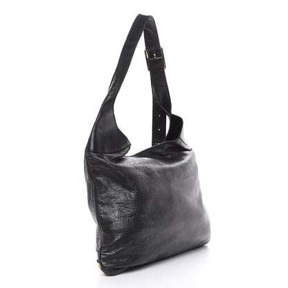 Balenciaga Chevre Giant 21 Gold Hardware Besace Hobo Black 3 of 20