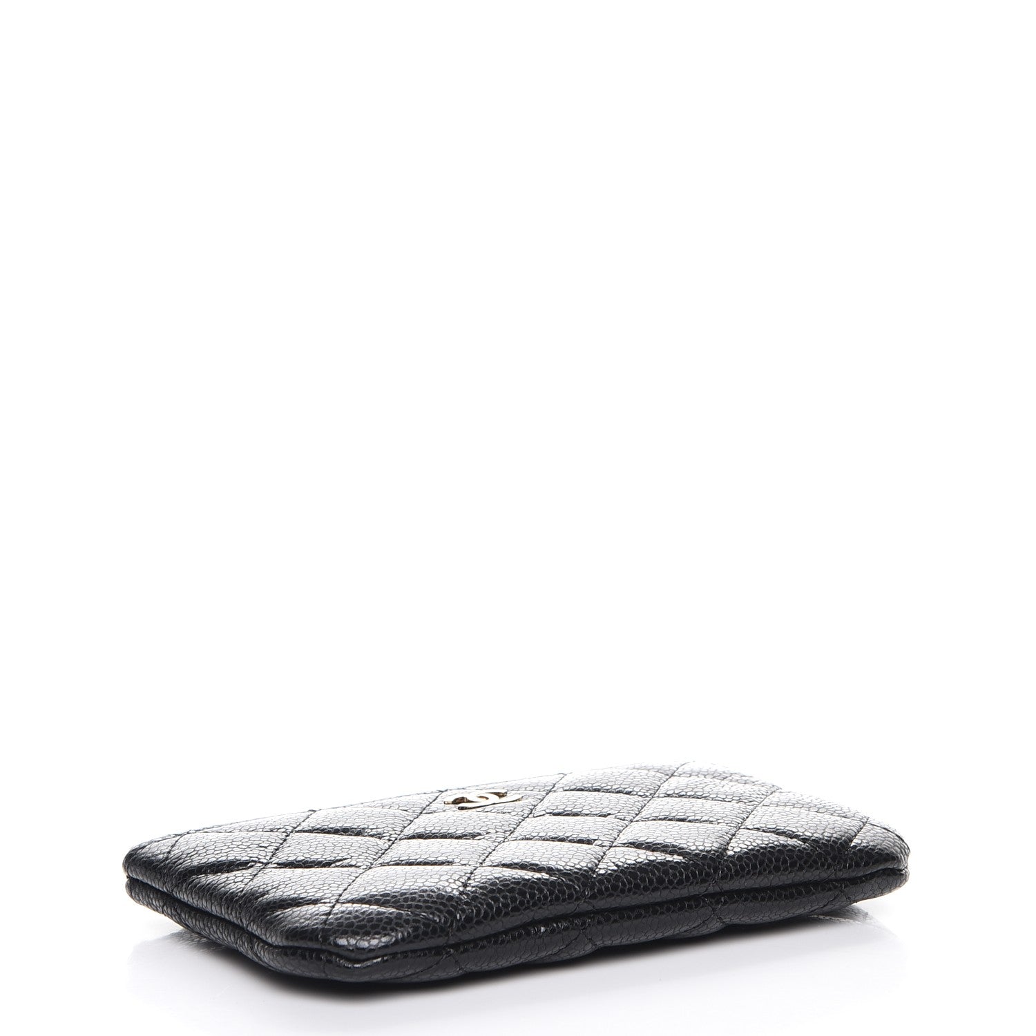 Chanel Caviar Quilted Small Cosmetic Case Black 4 of 7