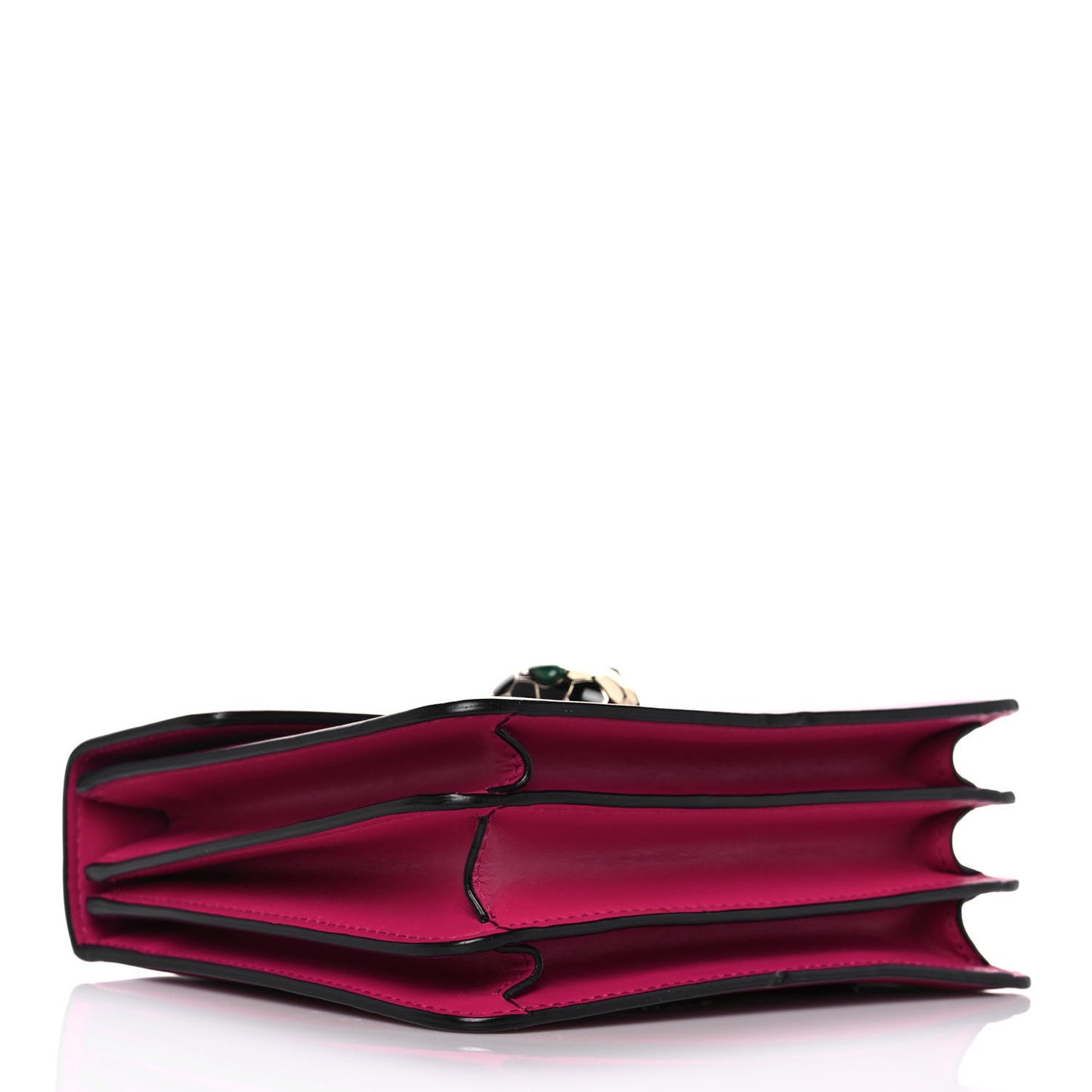 Calfskin Serpenti Forever Top Handle Pink