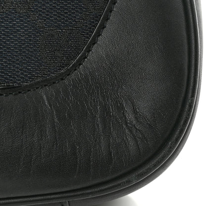 Gucci Monogram Bamboo Top Handle Bag Black 12 of 14
