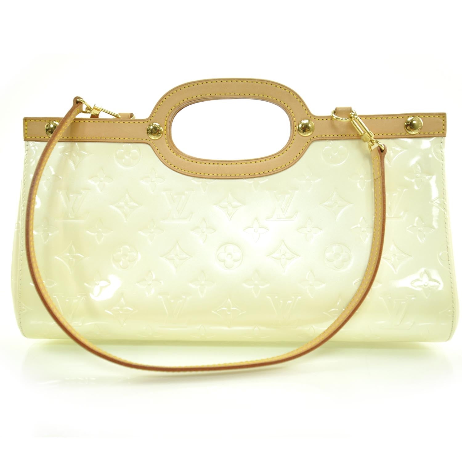 Louis Vuitton Vernis Roxbury Drive Perle 4 of 9