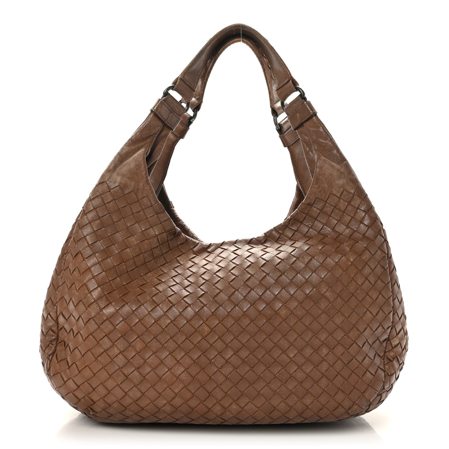 Nappa Intrecciato Medium Campana Hobo Chene