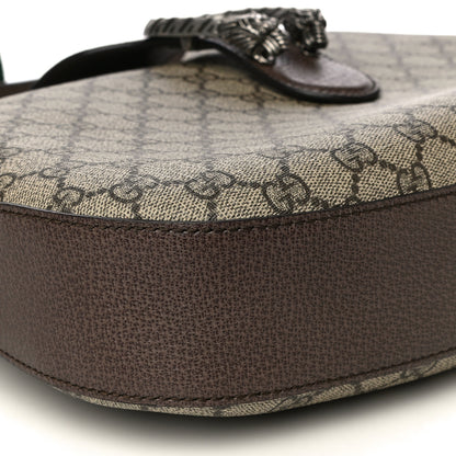 Gucci GG Supreme Monogram Web Medium Dionysus Hobo Brown 13 of 14