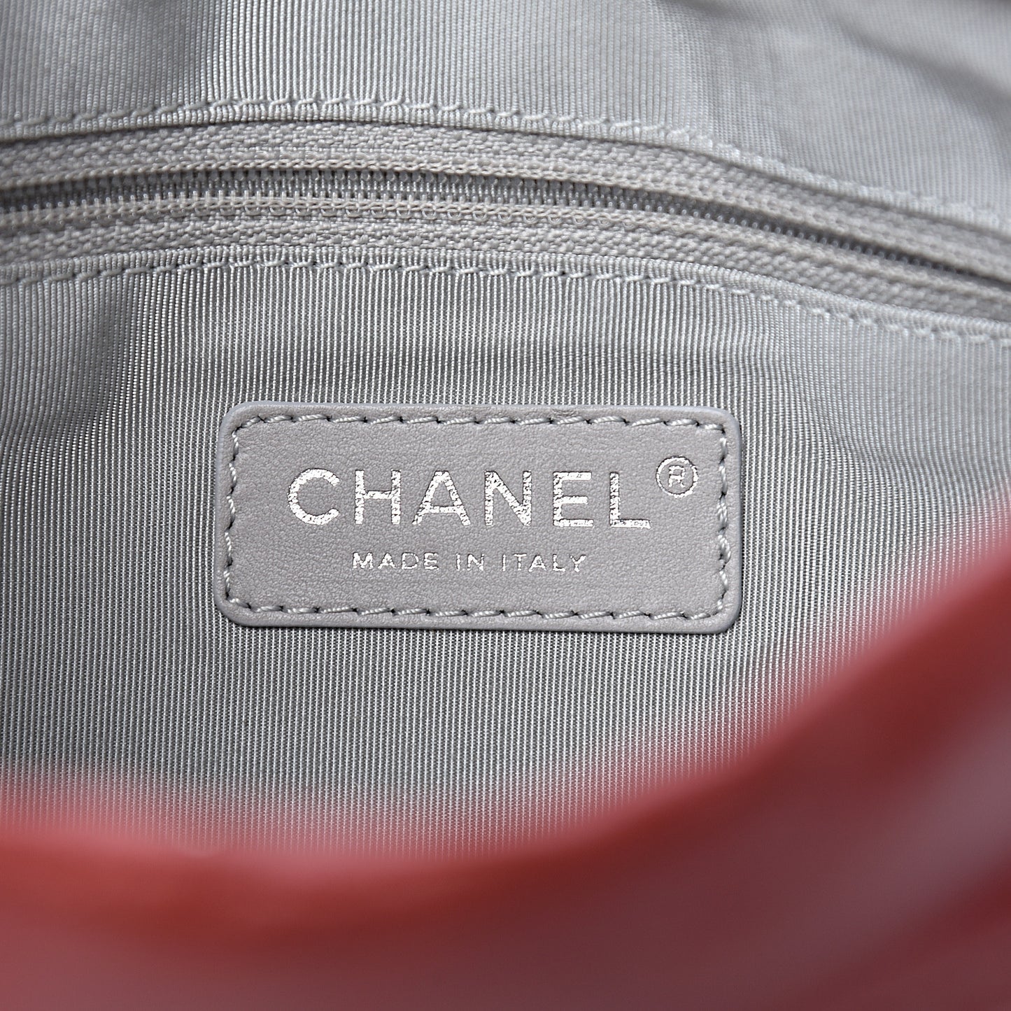 Calfskin On The Bund Pochette Dark Red