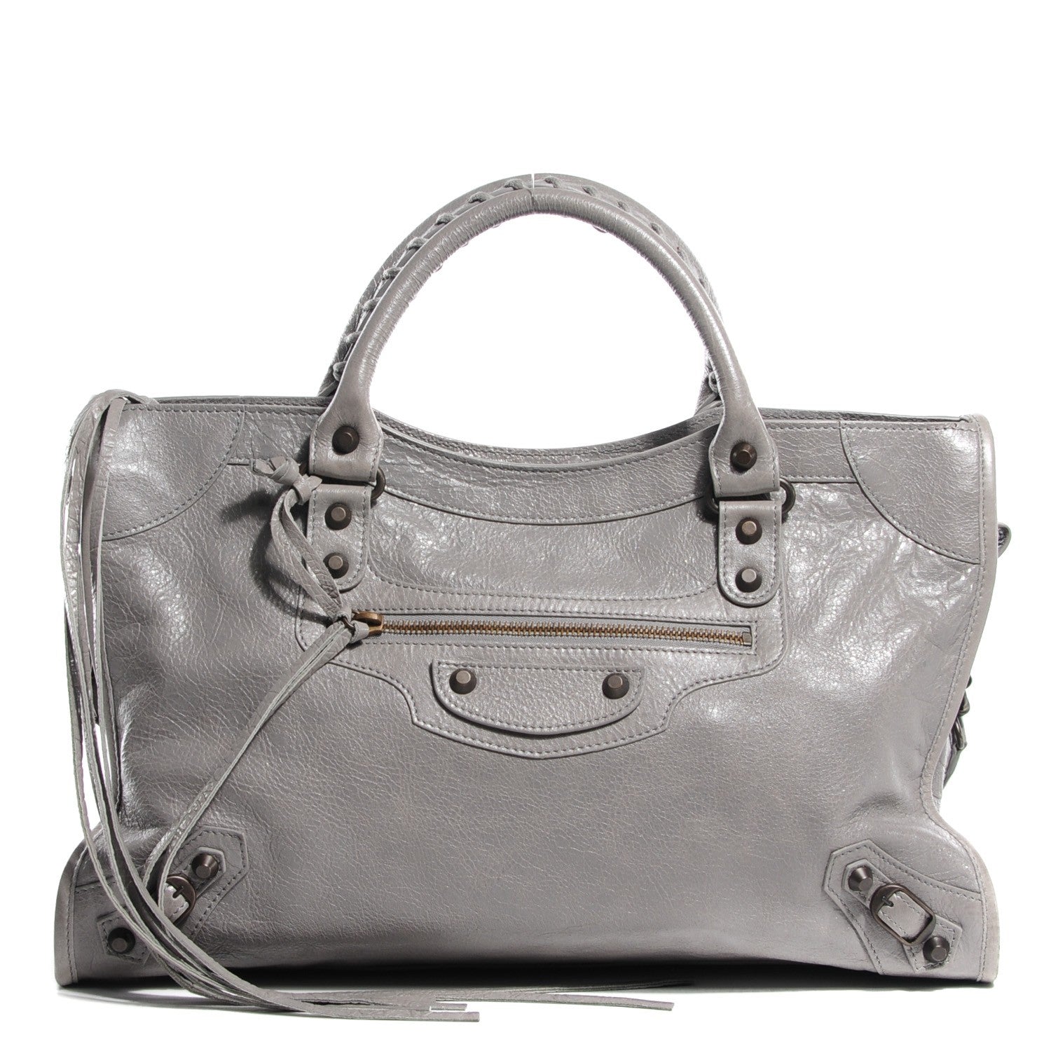 Balenciaga Agneau Classic Hardware City Gris Pyrite 1 of 12