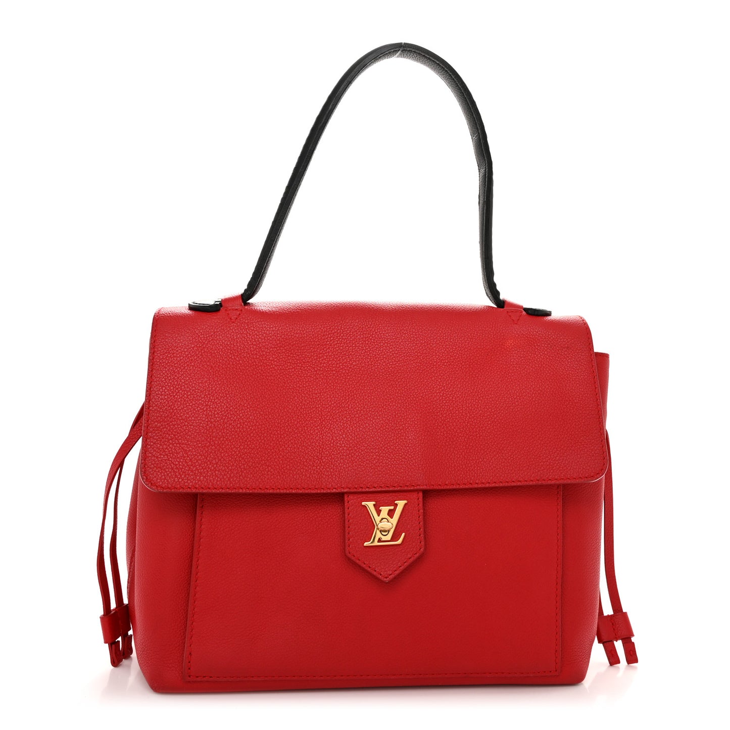 Calfskin Lockme PM Rouge
