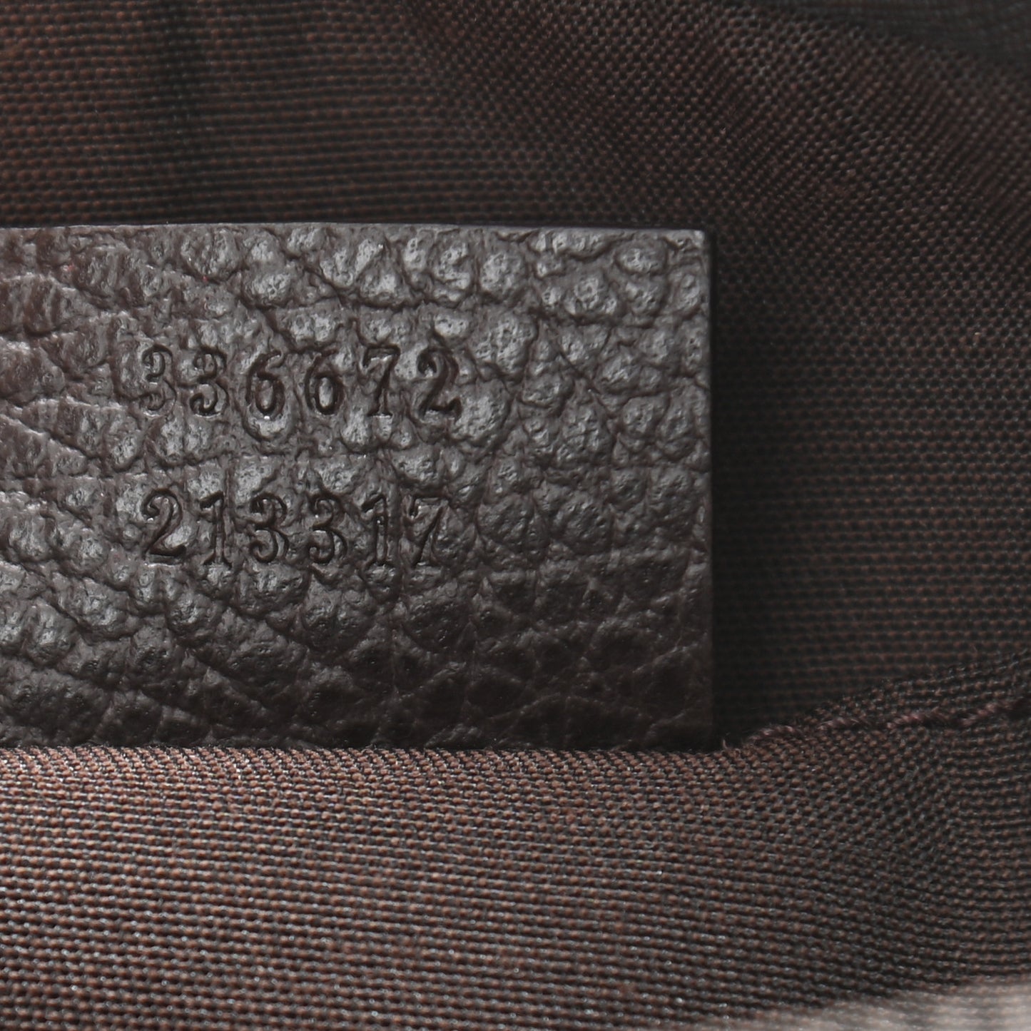 Monogram Belt Bag Brown