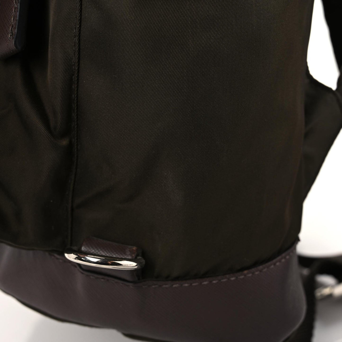 Tessuto Nylon Vela Medium Backpack Mimetico