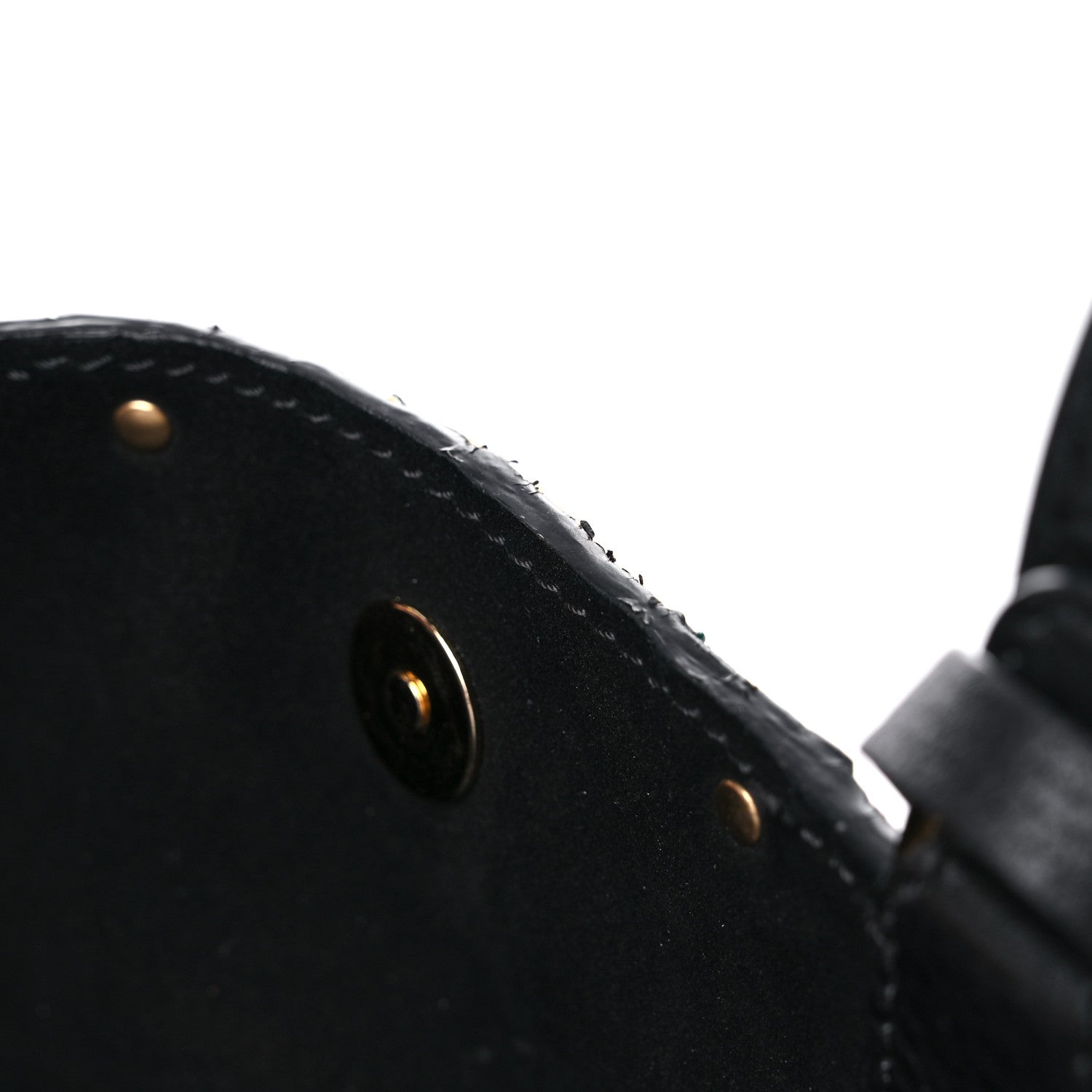 Valentino Garavani Grained Calfskin Jamaica Beaded My Rockstud Tote Black 14 of 17